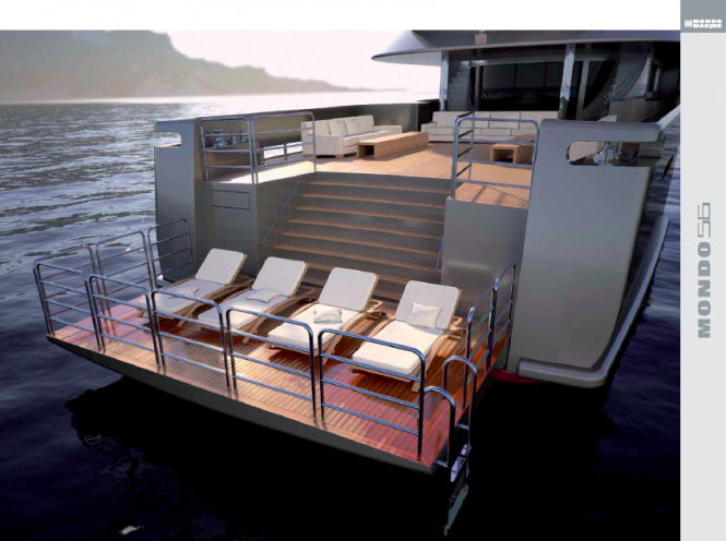 Luxury yacht MONDO56 concept by Sergio Cutolo and MondoMarine