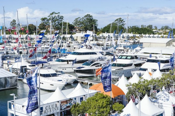 Luxury yachts on display at SCIBS 2013
