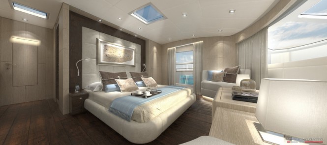 Motor yacht Canados 106 - Owner's Cabin