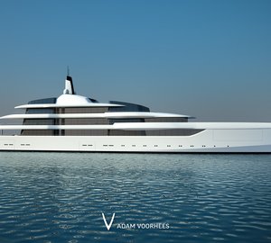 New 92m mega yacht Project LUMEN by Adam Voorhees