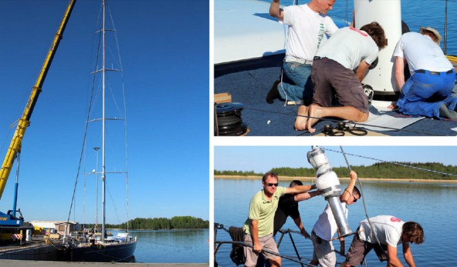 Newly launched Inukshuk Yacht by Baltic Yachts