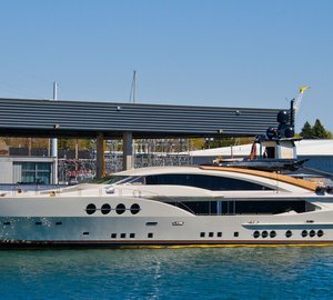 Palmer Johnson Launches its Flagship - PJ 210 mega yacht LADY M (Project Stimulus, PJ264)