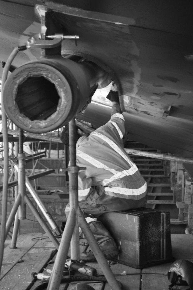 Onsite Crew at Titan Marine in Auckland, New Zealand Onsite Crew at Titan Marine in Auckland, New Zealand