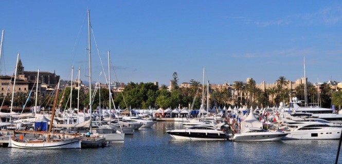 Palma International Boat Show 2013 hosted by the popular Mediterranean yacht charter destination - Palma
