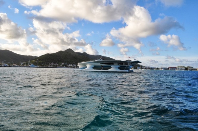 PlanetSolar in St. Martin PlanetSolar in St. Martin