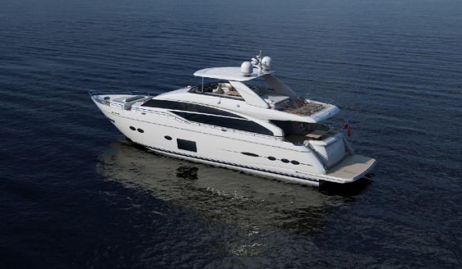 Princess 88 Yacht to be displayed at PSP Southampton Boat Show 2013