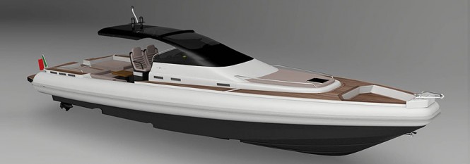 Project MX-16 Coupe superyacht tender by Magazzu