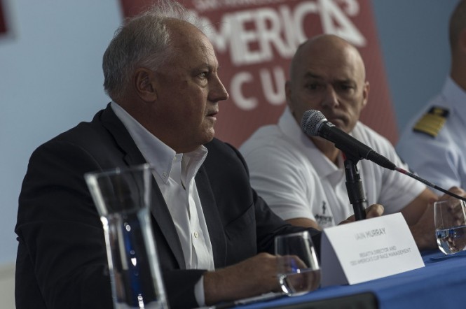 Regatta Director - Ian Murray Photo credit ACEA/Guilain Grenier