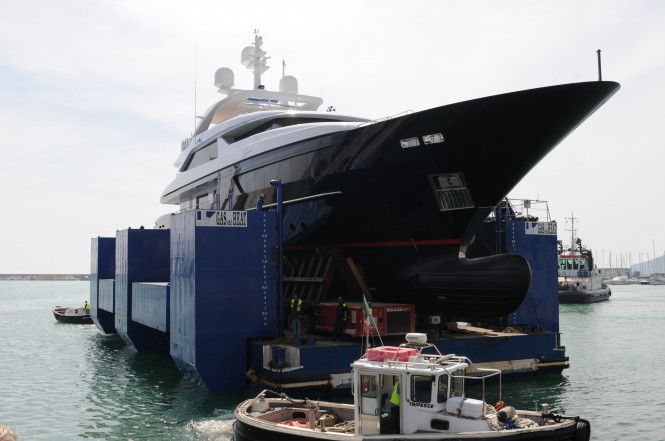Super yacht Starling launched by Sanlorenzo