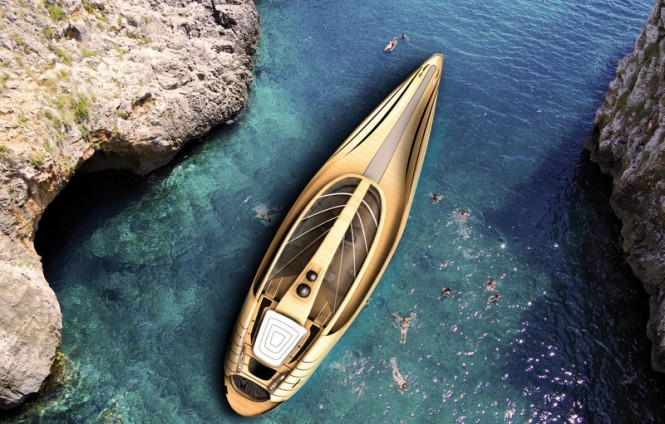 Superyacht Cronos concept - upview