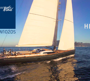 SW102DS HEVEA yacht delivered by Southern Wind Shipyard