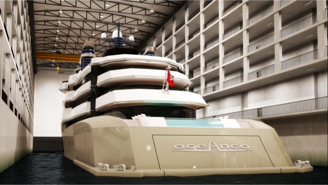 Superyacht by Oceanco in New Facility