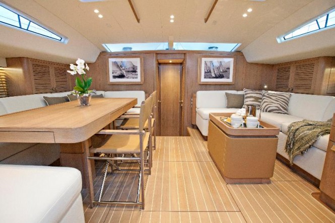 Swan 90S Yacht Freya - Interior Photo by MartinezStudio 2012