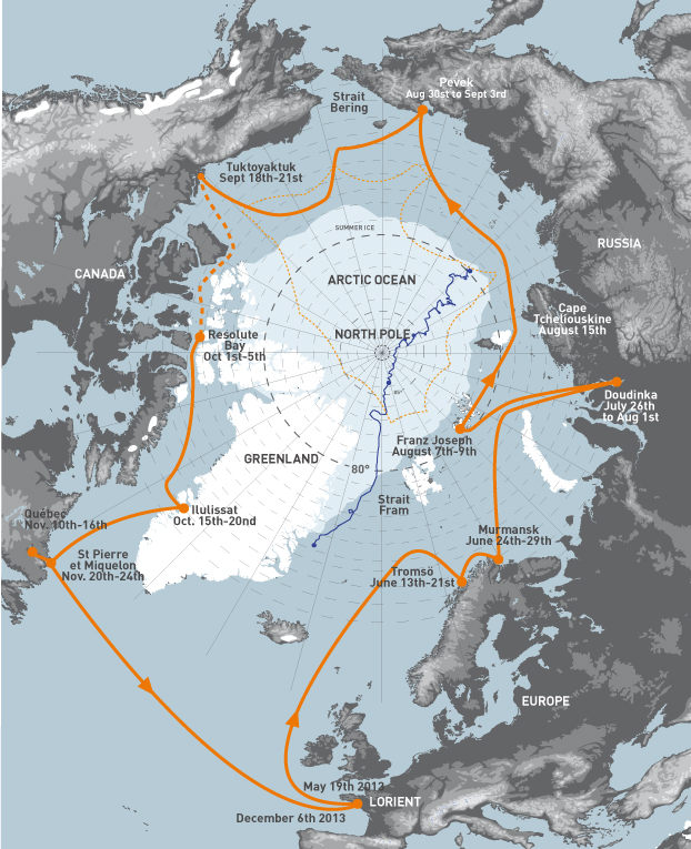 The Tara Yacht's Oceans Polar Circle Expedition