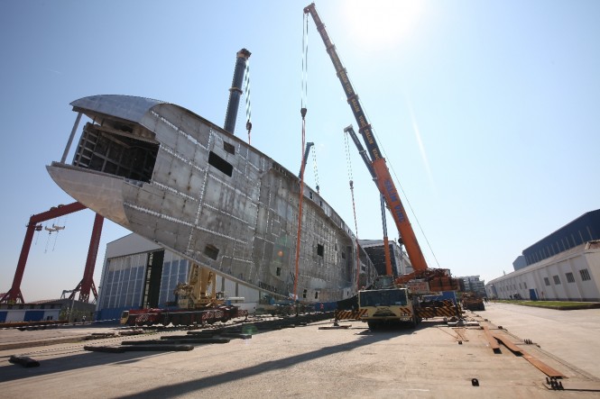 Hull C2227 yacht by Perini Navi 