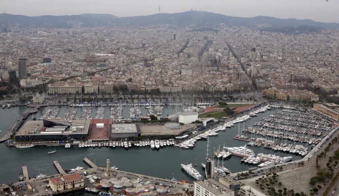 Barcelona International Boat Show - upview