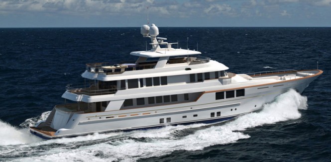 45m luxury motor yacht KARIA by RMK