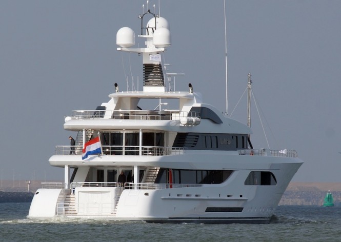 57m Feadship yacht Larisa - Photo by Kees Torn