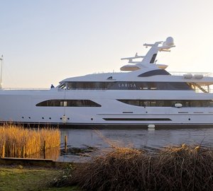 New 57,6m motor yacht LARISA delivered by Feadship