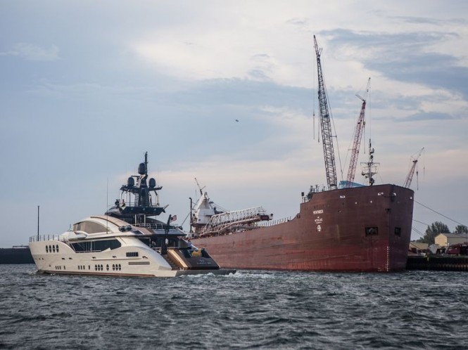 65m Palmer Johnson mega yacht Lady M - Photo credit to Chris Miller Photography