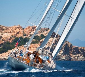 Gold for Stephens Waring's flagship BEQUIA Yacht at Loro Piana Superyacht Regatta 2013