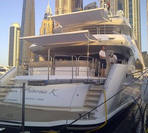 Delivery of Sunseeker 40 Metre motor yacht SEA RAIDER V