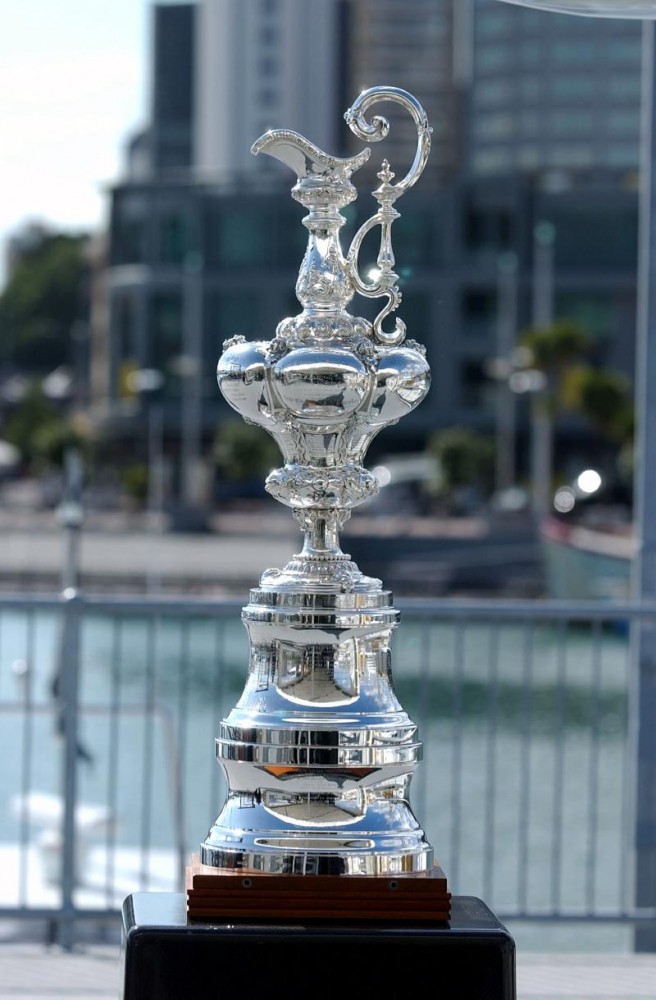 yacht racing trophy