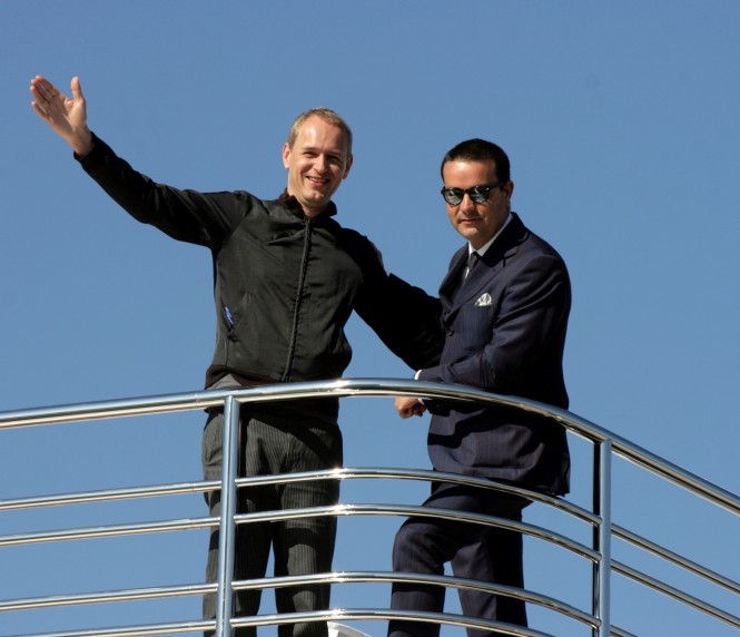 Christian Jankowski and Luca Boldrini