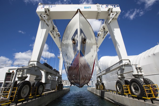 Classic motor yacht Fair Lady ready to hit the water - Photo by Stuart Pearce