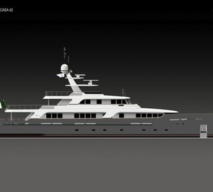 Codecasa Shipyards to launch Codecasa 42 Vintage motor yacht Hull F 75 on Thursday