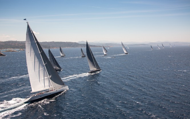 Fleet  - Loro Piana Superyacht Regatta 2013 © Superyacht Media