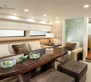 WHITE ROSE and SILVER ROSE Yachts with interior design by Guido de Groot and Bobic Yacht Interior
