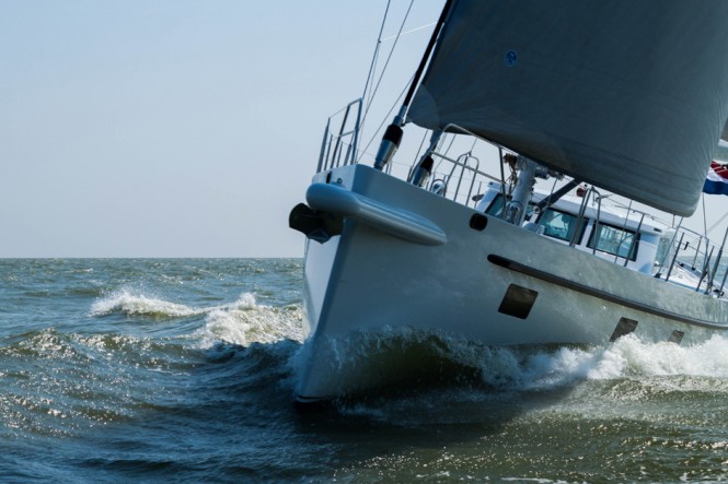Jozina Johanna superyacht - front view