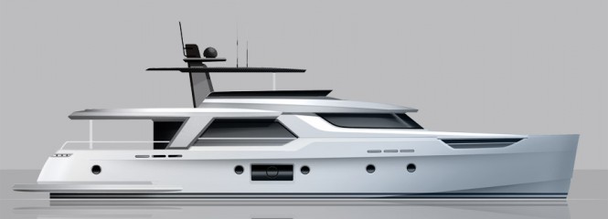 Latest motor yacht Project OceanClass 88 by OceanClass