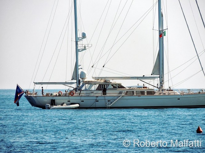 Lovely charter yacht Galileo - Photo by Roberto Malfatti