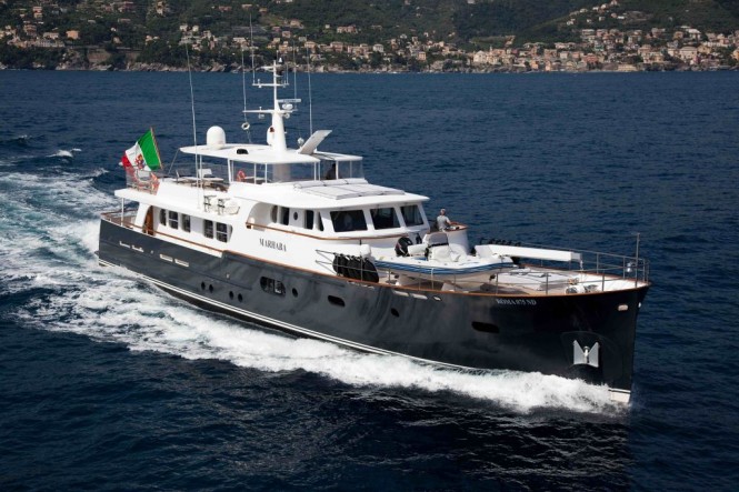 Luxury charter yacht MARHABA built by OCEA