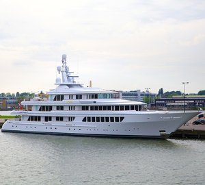 Feadship Mega Yacht UTOPIA relaunched after refit