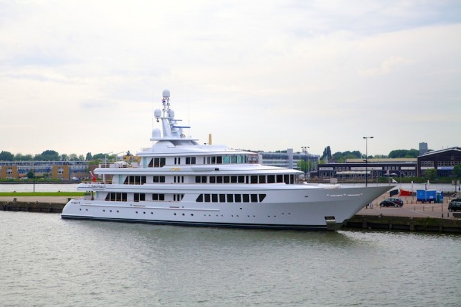 Luxury superyacht UTOPIA relaunched