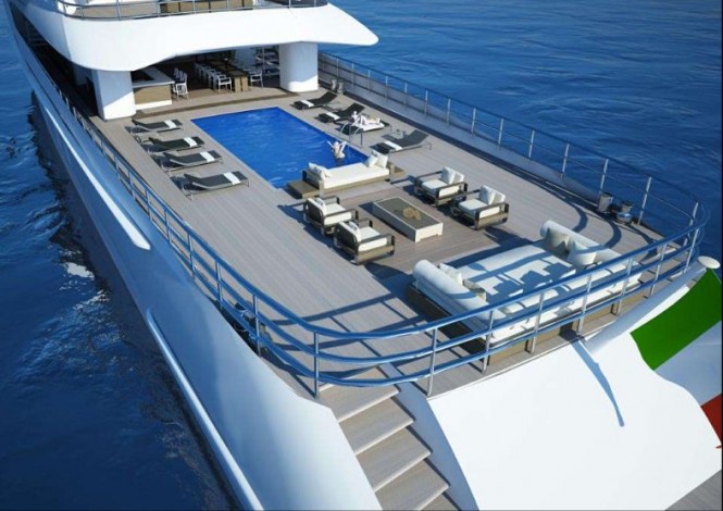 Luxury yacht Project Beach concept - Exterior