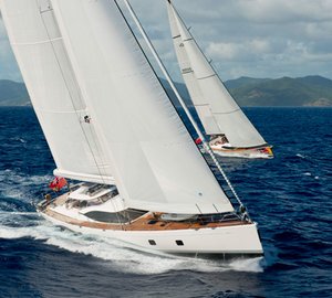 First Superyacht Regatta for newly launched Oyster 885 sailing yacht KARIBU