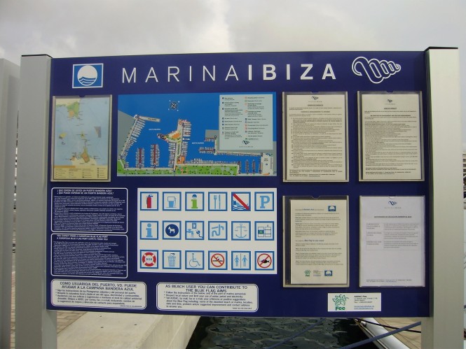 Marina Ibiza renews its Blue Flag as only port in Ibiza