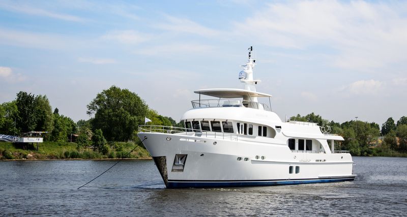 Moonen 100 Explorer Yacht Hull YN 195 by Moonen Shipyards