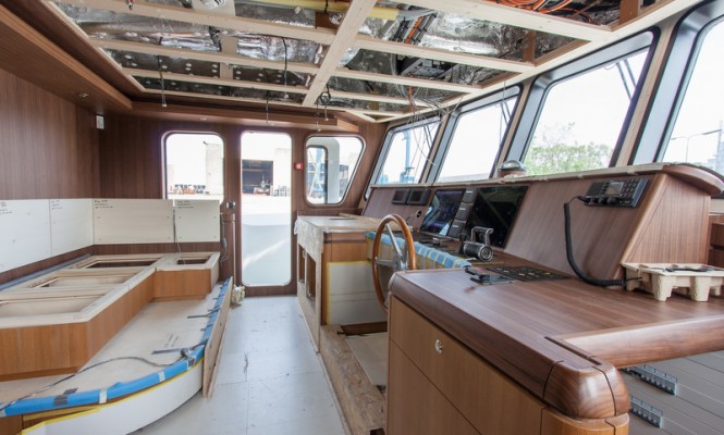 Moonen 100 superyacht Hull YN195 - Wheelhouse