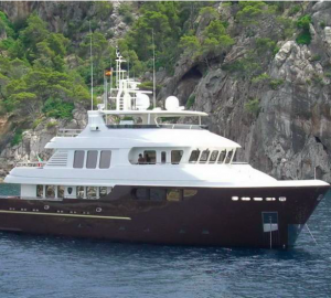 2013 refitted Drettmann explorer yacht Bandito 90 at the upcoming boat shows