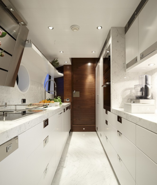 Motor yacht Livia - Galley