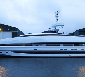 All-new 50m motor yacht CRAZY ME (YN 16250) launched by Heesen Yachts