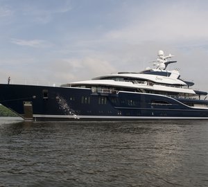 Master Yachts celebrates launch of 85m Lurssen Yacht SOLANDGE (Project NIKI)