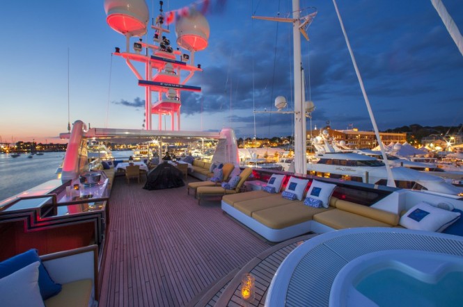 Newport Charter Yacht Show 2013 by night