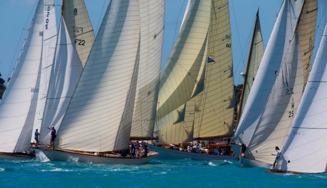 Panerai Classic Yachts Challenge 2013 in Antibes attended by 65 classic sailing yachts