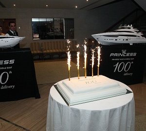 Princess Yachts Middle East mark delivery of 100th Princess yacht to Lebanon